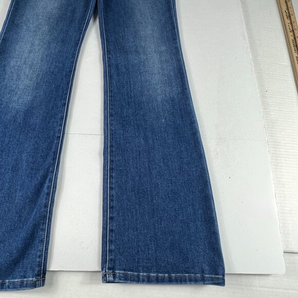 Letter To Juliet Jeans Womens 28x30* Bambino Boot Cut Mid Rise Blue Denim Tag 25 - Picture 6 of 16